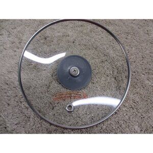 Glass Pot Lid With Steam Vent 6.5 inches across
